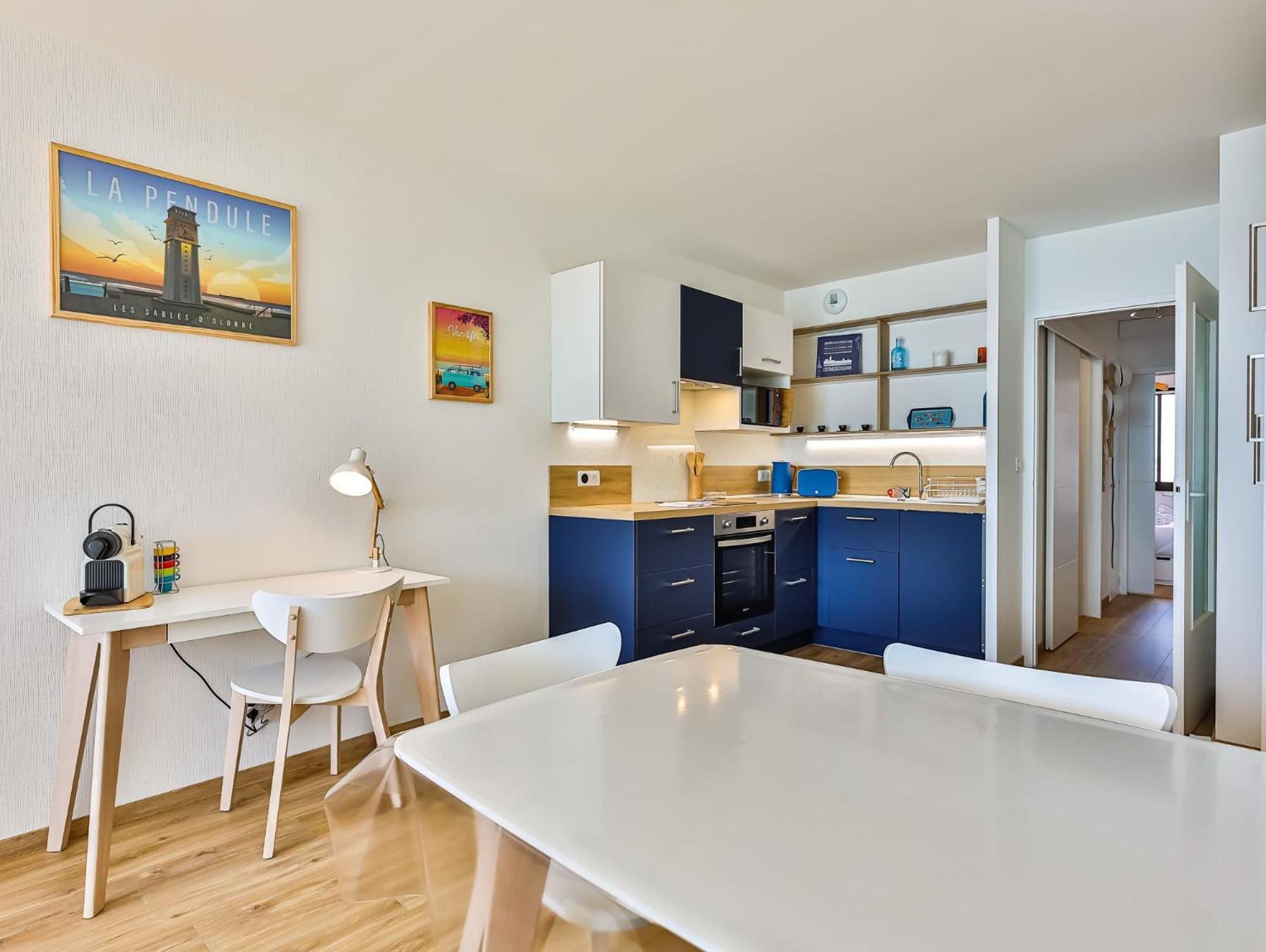 Appartement Au Pied De La Plage, Vue Imprenable Sur La Mer Les Sables-dʼOlonne Exteriör bild